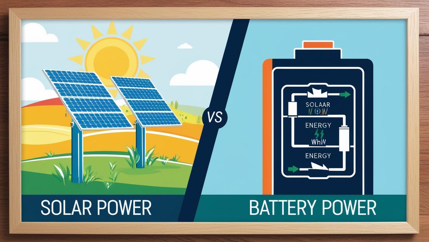Solar Power vs. battery
