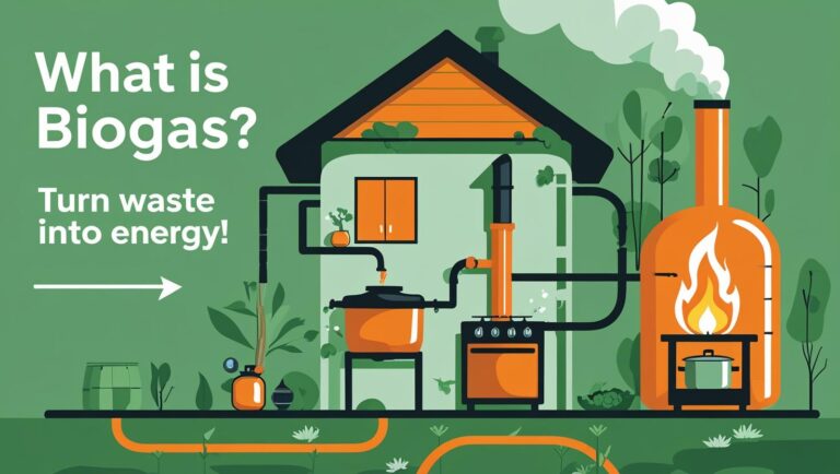 What is biogas?