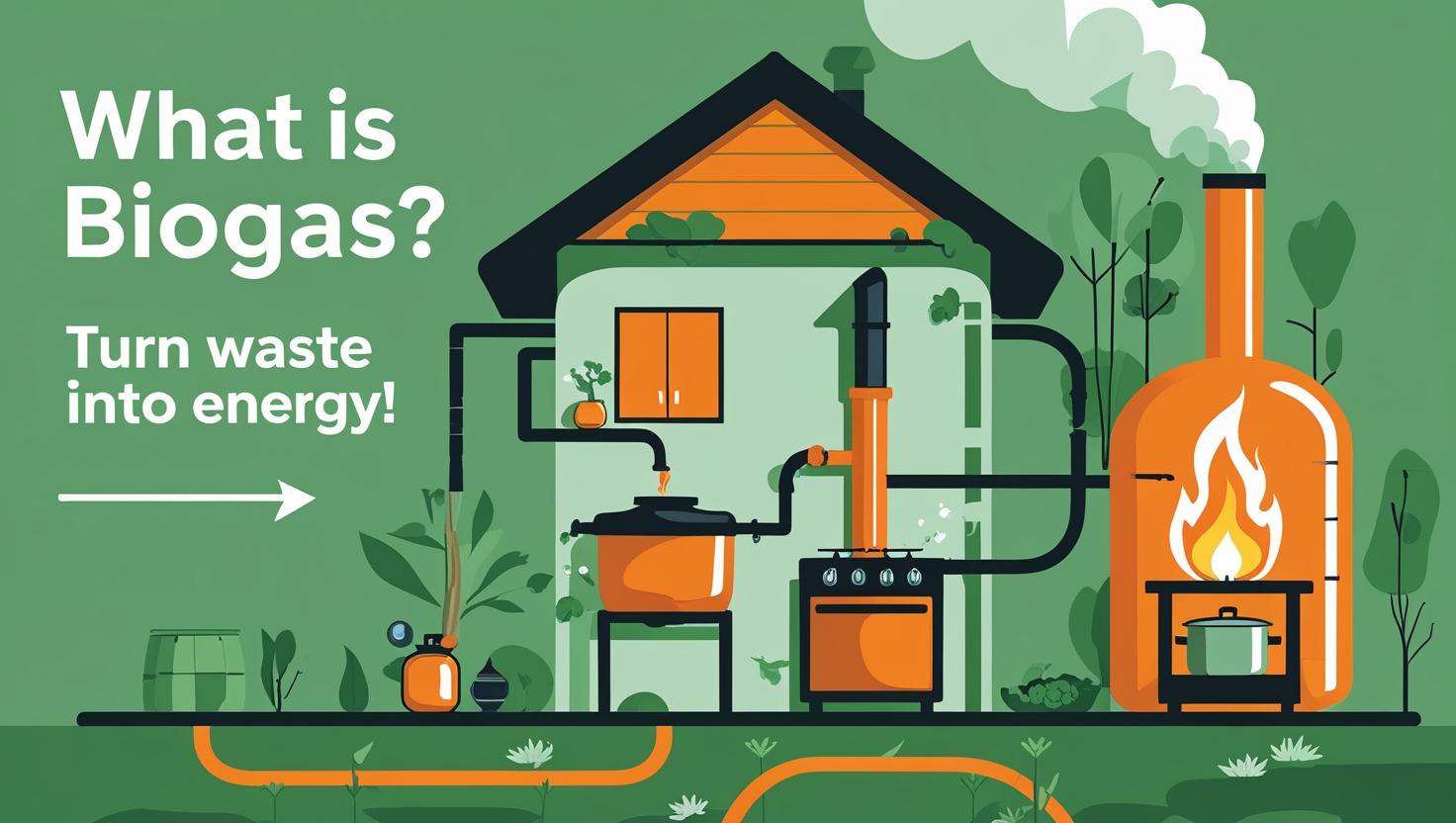 What is biogas?