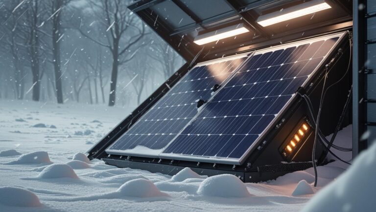 Solar Power in Extreme Cold Survival